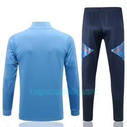 Sweat de Treino Conjunto Manchester United Homem 2022/23 Azul Claro