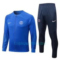 Sweat de Treino Conjunto Paris Saint-Germain Criança 2022/23 Azul Claro Sweat de Treino Conjunto Paris Saint-Germain Criança 2022/23 Azul Claro