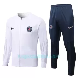 Sweat de Treino Conjunto Paris Saint-Germain Criança 2022/23 Branca Sweat de Treino Conjunto Paris Saint-Germain Criança 2022/23 Branca