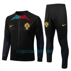 Sweat de Treino Conjunto Portugal Homem 2022/23 Preta Sweat de Treino Conjunto Portugal Homem 2022/23 Preta