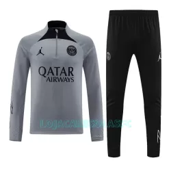 Sweat de Treino Paris Saint-Germain Homem Quarto-Zíper 2022/23 Branca Sweat de Treino Paris Saint-Germain Homem Quarto-Zíper 2022/23 Branca