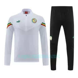 Sweat de Treino Senegal Homem Quarto-Zíper 2022/23 Branca Sweat de Treino Senegal Homem Quarto-Zíper 2022/23 Branca
