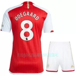 Camisola Arsenal Ødegaard 8 Criança Equipamento 1ª 2023/24 Camisola Arsenal Ødegaard 8 Criança Equipamento 1ª 2023/24