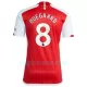 Camisola Arsenal Ødegaard 8 Homem Equipamento 1ª 2023/24