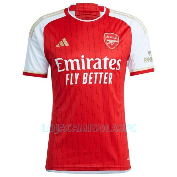 Camisola Arsenal Ødegaard 8 Homem Equipamento 1ª 2023/24