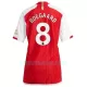 Camisola Arsenal Ødegaard 8 Mulher Equipamento 1ª 2023/24