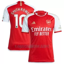 Camisola Arsenal Smith Rowe 10 Homem Equipamento 1ª 2023/24 Camisola Arsenal Smith Rowe 10 Homem Equipamento 1ª 2023/24