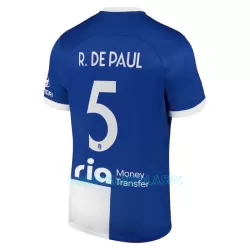 Camisola Atlético Madrid R. De Paul 5 Homem Equipamento 2ª 2023/24