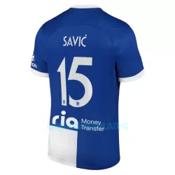 Camisola Atlético Madrid Savic 15 Homem Equipamento 2ª 2023/24