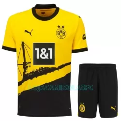Camisola Borussia Dortmund Criança Equipamento 1ª 2023/24 Camisola Borussia Dortmund Criança Equipamento 1ª 2023/24
