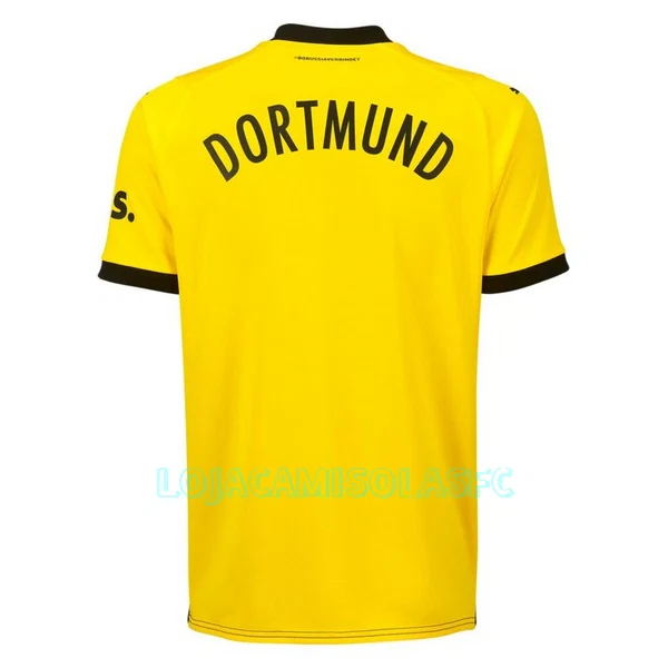 Camisola Borussia Dortmund Criança Equipamento 1ª 2023/24