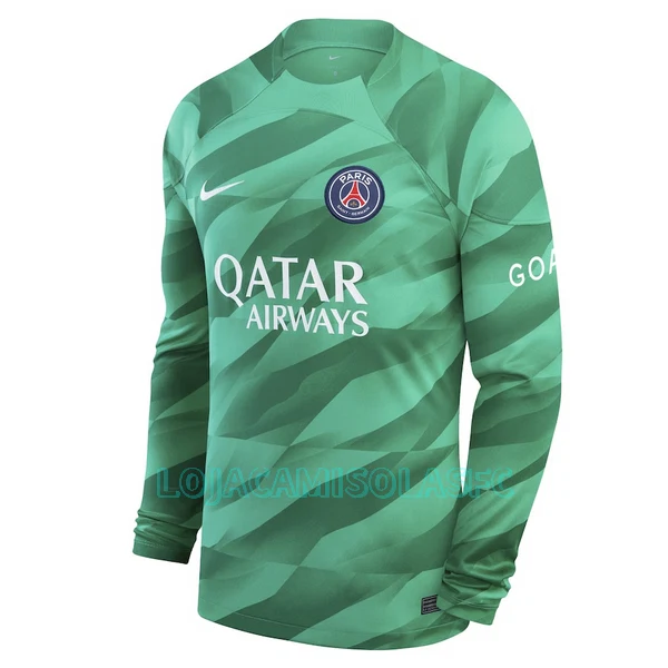 Camisola Guarda-Redes Paris Saint-Germain Donnarumma 99 Homem Equipamento 1ª 2023/24 Manga Comprida