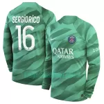 Camisola Guarda-Redes Paris Saint-Germain Sergio Rico 16 Homem Equipamento 1ª 2023/24 Manga Comprida