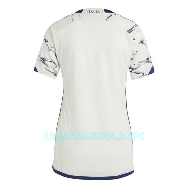 Camisola Itália Mulher Equipamento 2ª 2023/24