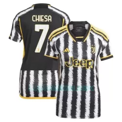 Camisola Juventus Chiesa 7 Mulher Equipamento 1ª 2023/24 Camisola Juventus Chiesa 7 Mulher Equipamento 1ª 2023/24