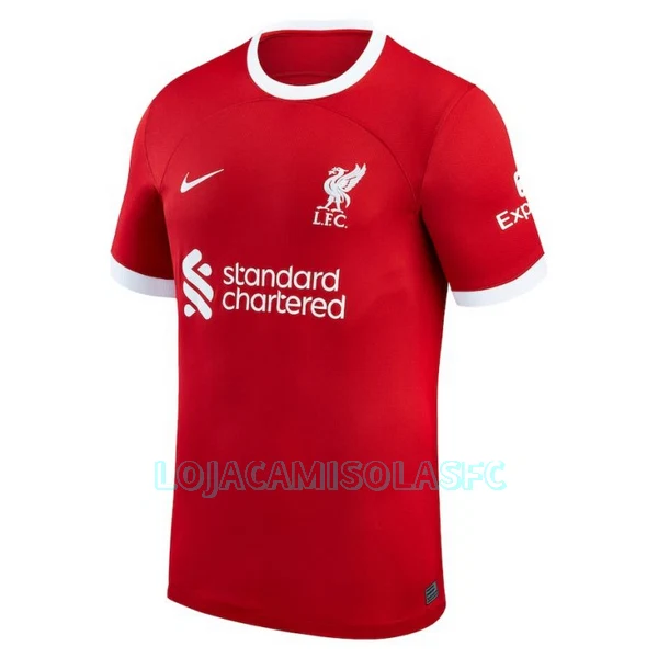 Camisola Liverpool Darwin 27 Homem Equipamento 1ª 2023/24
