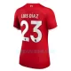 Camisola Liverpool Luis Díaz 23 Mulher Equipamento 1ª 2023/24