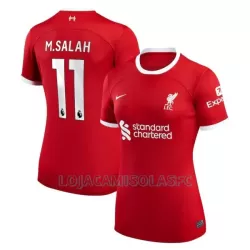 Camisola Liverpool M.Salah 11 Mulher Equipamento 1ª 2023/24 Camisola Liverpool M.Salah 11 Mulher Equipamento 1ª 2023/24