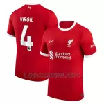 Camisola Liverpool Virgil 4 Homem Equipamento 1ª 2023/24