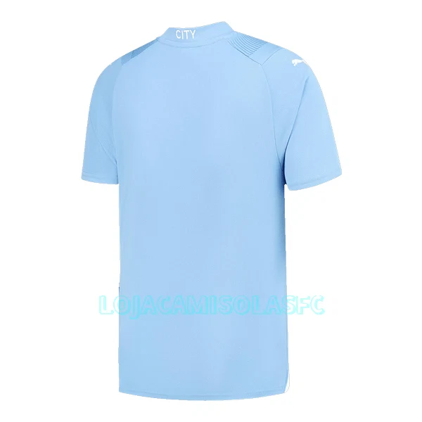 Camisola Manchester City Champions 23 Homem Equipamento 1ª 2023/24