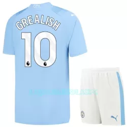 Camisola Manchester City Grealish 10 Criança Equipamento 1ª 2023/24 Camisola Manchester City Grealish 10 Criança Equipamento 1ª 2023/24