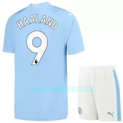 Camisola Manchester City Haaland 9 Criança Equipamento 1ª 2023/24 Camisola Manchester City Haaland 9 Criança Equipamento 1ª 2023/24