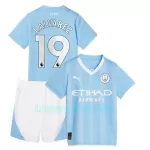 Camisola Manchester City J. Alvarez 19 Criança Equipamento 1ª 2023/24