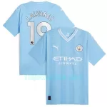Camisola Manchester City J. Alvarez 19 Homem Equipamento 1ª 2023/24