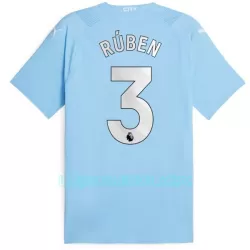 Camisola Manchester City Rúben 3 Homem Equipamento 1ª 2023/24