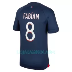 Camisola Paris Saint-Germain Fabian 8 Homem Equipamento 1ª 2023/24