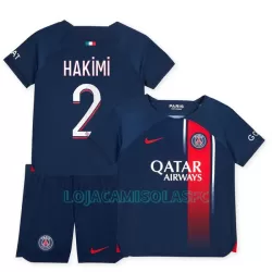 Camisola Paris Saint-Germain Hakimi 2 Criança Equipamento 1ª 2023/24 Camisola Paris Saint-Germain Hakimi 2 Criança Equipamento 1ª 2023/24