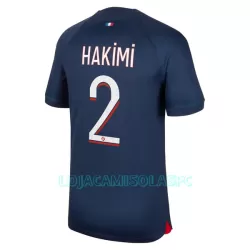 Camisola Paris Saint-Germain Hakimi 2 Homem Equipamento 1ª 2023/24