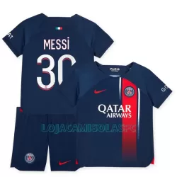 Camisola Paris Saint-Germain Messi 30 Criança Equipamento 1ª 2023/24 Camisola Paris Saint-Germain Messi 30 Criança Equipamento 1ª 2023/24