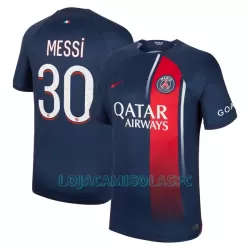 Camisola Paris Saint-Germain Messi 30 Homem Equipamento 1ª 2023/24 Camisola Paris Saint-Germain Messi 30 Homem Equipamento 1ª 2023/24