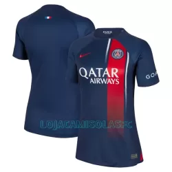 Camisola Paris Saint-Germain Mulher Equipamento 1ª 2023/24 Camisola Paris Saint-Germain Mulher Equipamento 1ª 2023/24