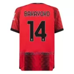 Camisola AC Milan Bakayoko 14 Homem Equipamento 1ª 2023/24