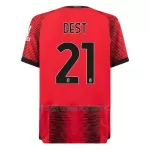 Camisola AC Milan Dest 21 Homem Equipamento 1ª 2023/24