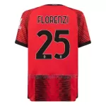 Camisola AC Milan Florenzi 25 Homem Equipamento 1ª 2023/24