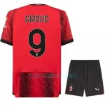 Camisola AC Milan Giroud 9 Criança Equipamento 1ª 2023/24