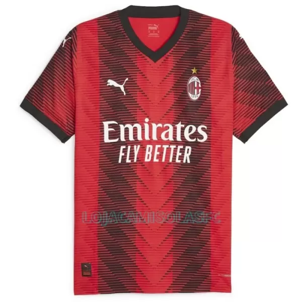 Camisola AC Milan Giroud 9 Homem Equipamento 1ª 2023/24