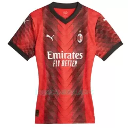 Camisola AC Milan Mulher Equipamento 1ª 2023/24 Camisola AC Milan Mulher Equipamento 1ª 2023/24