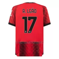 Camisola AC Milan R. Leao 17 Homem Equipamento 1ª 2023/24 Camisola AC Milan R. Leao 17 Homem Equipamento 1ª 2023/24