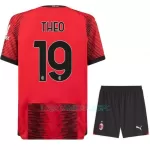 Camisola AC Milan Theo 19 Criança Equipamento 1ª 2023/24