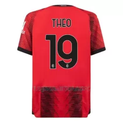 Camisola AC Milan Theo 19 Homem Equipamento 1ª 2023/24 Camisola AC Milan Theo 19 Homem Equipamento 1ª 2023/24
