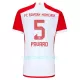 Camisola Bayern de Munique Benjamin Pavard 5 Criança Equipamento 1ª 2023/24