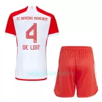 Camisola FC Bayern de Munique De Ligt 4 Criança Equipamento 1ª 2023/24