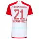 Camisola FC Bayern de Munique Lucas Hernandez 21 Criança Equipamento 1ª 2023/24