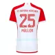 Camisola FC Bayern de Munique Thomas Müller 25 Criança Equipamento 1ª 2023/24