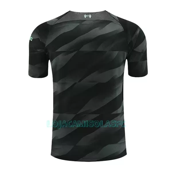 Camisola Guarda-Redes Liverpool Criança Equipamento 1ª 2023/24