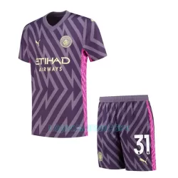 Camisola Guarda-Redes Manchester City Ederson Criança Equipamento 2ª 2023/24